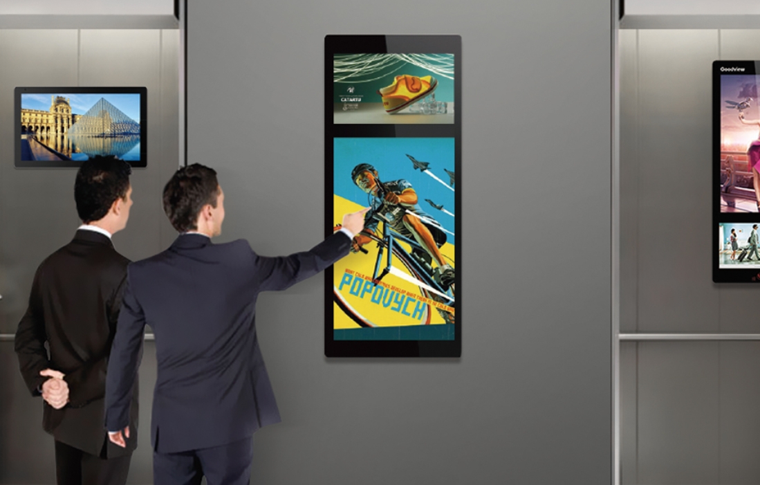 Elevator Digital Signage System Solution