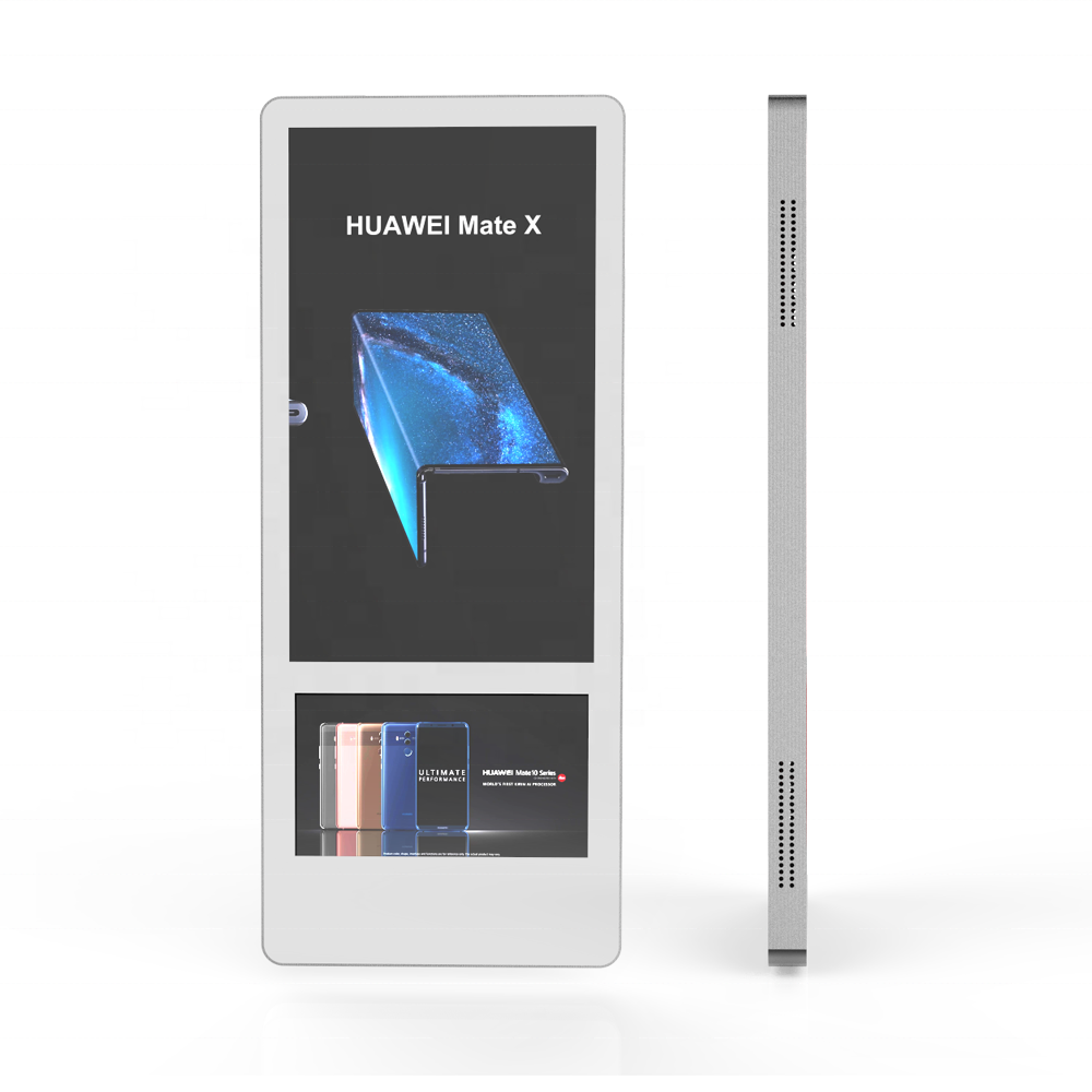 Dual Screen Elevator Digital Signage